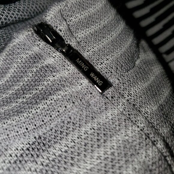 Ming Wang Knit Zip Jacket - Picture 4 of 5
